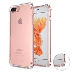 Shockproof TPU Case for iPhone 7 Plus - Clear