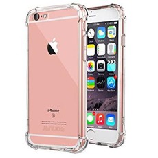 Shockproof TPU Gel Cover for iPhone 6 and 6S - Clear