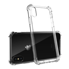 Shockproof TPU Gel Cover for iPhone X - Clear