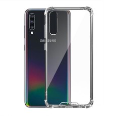 Shockproof TPU Gel Cover Samsung A70 - Clear