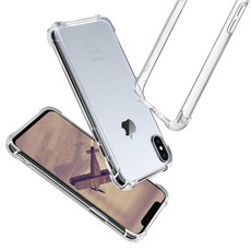 Simplest Shockproof Cover iPhone XS Max - Clear