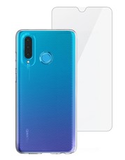 Skech Matrix SE Case And Infinity Guard Huawei P30 Lite-Clear