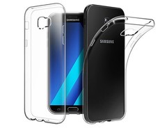 Slim Fit Protective Case with Transparent Soft Back for Samsung Galaxy A5 - 2017 Edition (A520)