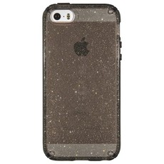 Speck Candyshell Clear with Glitter for iPhone 5/5S/5Se - Onyx/Gold Glitter