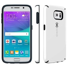 Speck Galaxy S6 Candyshell - White/Charcoal Grey