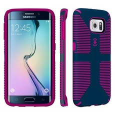 Speck Galaxy S6 Edge Candyshell Grip - Blue & Pink