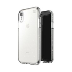 Speck iPhone XR Presidio Clear Glitter Case - Clear/Gold