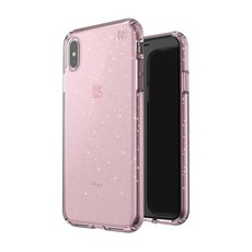 Speck iPhone XS Max Presidio Clear Glitter Case - Pink/Gold