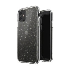 Speck Presidio Clear + Glitter Case For iPhone 11 Clear/Gold Glitter