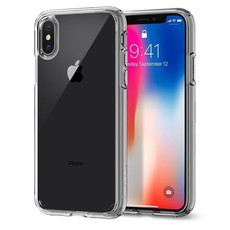 Spigen Cover for iPhone X - Ultra Matte Black