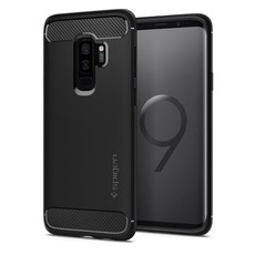 Spigen Rugged Armor Case for Samsung Galaxy S9 Plus - Matte Black