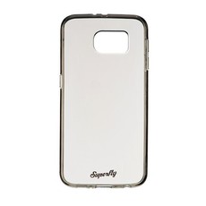 Superfly Soft Jacket Slim Samsung Galaxy S6 - Clear / Black