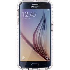 Tech21 Evo Check Samsung S6 Cover - Clear & White