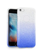 Tekron Glitter Gradient Case for iPhone 6S / 6 - Silver to Blue