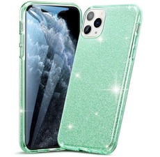 Tekron Glitter Sparkle Bling Protective Case for iPhone 11 Pro - Green