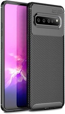 Tekron Premium Shock Resistant Slim Carbon Case for Samsung Galaxy S10 Plus