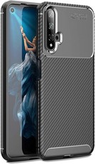 Tekron Premium Shock Resistant Slim TPU Carbon Case for Huawei Nova 5T