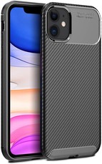 Tekron Premium Shock Resistant Slim TPU Carbon Case for iPhone 11