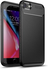 Tekron Premium Shock Resistant Slim TPU Carbon Case for iPhone 8/7