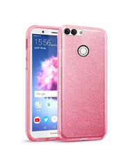 Tekron Protective Glitter Sparkle Bling Case for Huawei P Smart - Pink