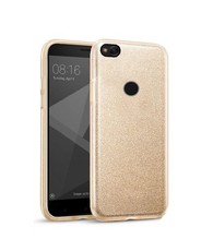 Tekron Protective Glitter Sparkle Bling Case for Xiaomi Redmi 4X - Gold