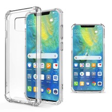 Tekron Protective Shockproof Gel Case for Huawei Mate 20 Pro - Clear