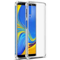 Tekron Protective Shockproof Gel Case for Samsung Galaxy A7 (2018) - Clear