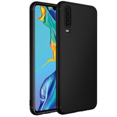 Tekron Slimfit Protective Matte Case for Huawei P30 - Black