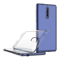 Tellur Silicon Case for Nokia 8 - Clear