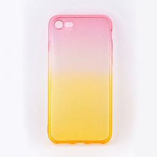 Tellur Silicone Cover for iPhone 7/8 - Pink/Orange