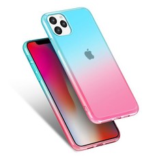 TPU Transparent Gradient Rainbow Case - iPhone 11 Pro Max