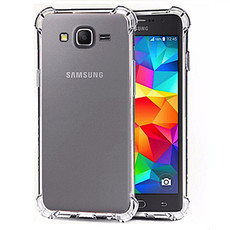 Transparent Clear Shockproof Case Samsung Galaxy Grand Prime Plus