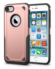 Tuff-Luv - Rugged ShockProof Cover for Apple iPhone 7 & 8 - Rose Gold