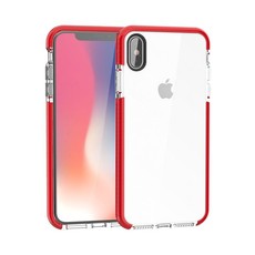 Tuff-Luv 2 in 1 Bumper for the Apple iPhone XS Max - Red