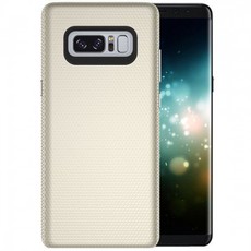 Tuff-Luv Anti-slip Protective Back Cover Case for Samsung Galaxy Note 8 - Gold