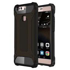 Tuff-Luv Armour Tough Case for Huawei P9 Plus - Black