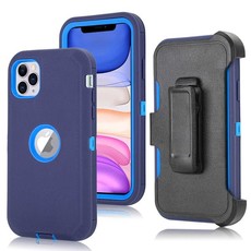 TUFF-LUV Armour-Tuff Rugged Case for Apple iPhone 11 Pro (Navy/Blue)