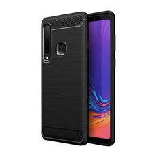 Tuff-Luv Carbon Fibre Style Shockproof Case Galaxy A9 (2018) - Black