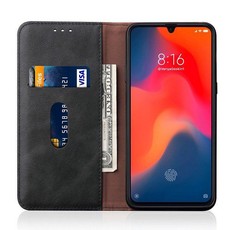 TUFF-LUV Essentials Leather case & Stand Xiaomi Mi 9 - Black