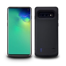 TUFF-LUV Extended Battery Case for Samsung Galaxy S10 - Black