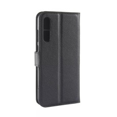 Tuff-Luv Flip Leather Case For Huawei P20 Pro - Black