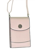 TUFF-LUV Ladies Shoulder Phone Pouch/purse with Strap - Pink