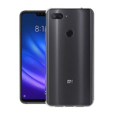 TUFF-LUV Silicone TPU Gel case for Xiaomi Mi 8 Lite - Clear