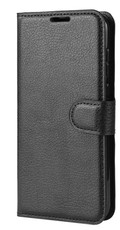 TUFF-LUV Slim Leather Stand Case for the Apple iPhone 11 Pro - Black