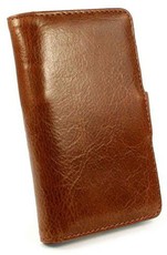 Tuff-Luv Vintage leather Stand case for Samsung Galaxy Core Prime - Brown