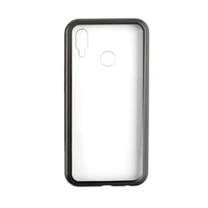 Ultra Slim Magnetic Tempered Glass Flip Case for Huawei P20 Lite