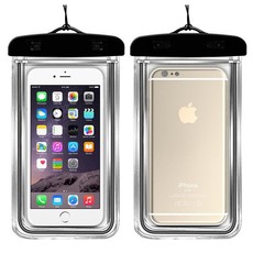 Universal Waterproof Case, Cell Phone Dry Bag Pouch - Black