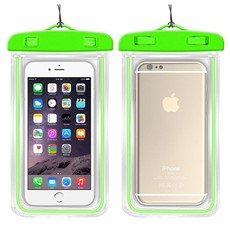 Universal Waterproof Case, Cell Phone Dry Bag Pouch - Green