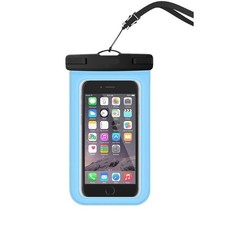 Universal Waterproof Floating Phone Case for iPhone X/8/7 - Blue