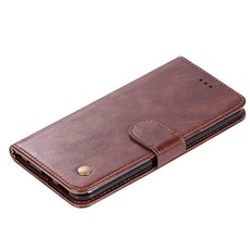 Vintage Faux Leather Wallet Flip Shockproof Case for Samsung A71